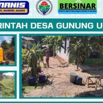 PAMBAKAL GUNUNG ULIN CEPAT TANGGAP PENANGGULANGAN KRISIS AIR BERSIH DI MUSIM KEMARAU